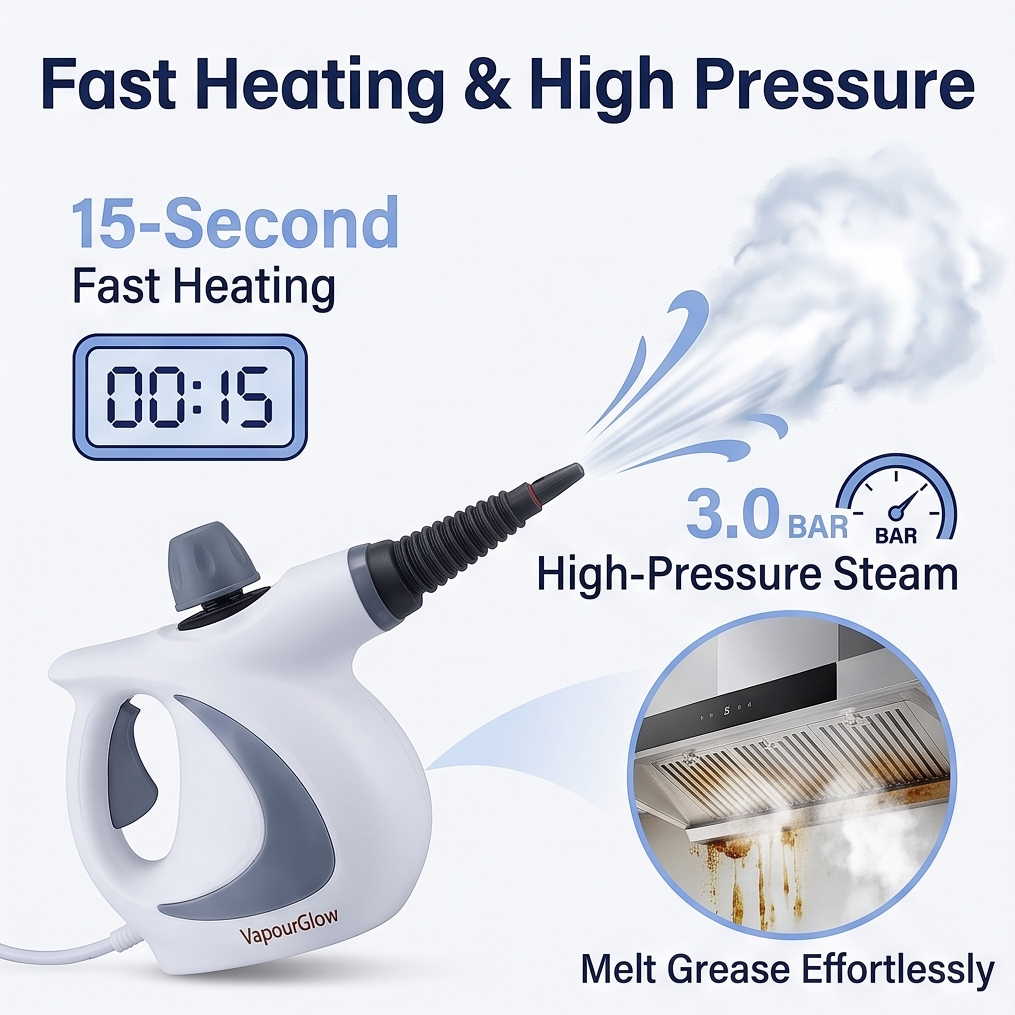 VapourGlow™ 12-in-1 High Pressure Steam System